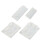 4Pièces Moules Silicone Transparent Ongles 1
