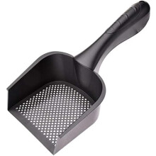 Reptile Litter Scoop, Terrarium Cleaning Tool, Anti-scatter Sides, Thickened Design, For Reptiles & Small Pets, Right Size with a Large Entry Angl