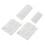 4Pièces Moules Silicone Transparent Ongles 8