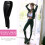 1St Zwarte Dames Leren Leggings Elastische Taille Broek 7