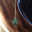 5Pièces Cabochons Verts En Pierre Pour DIY Élégants 8