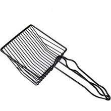 Pet Litter Scoop with Anti-Corrosion Metal, Ergonomically Designed Handle for Effortless Cleaning