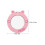 2Pcs De Banho Infantil Rosa Para E 2
