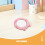 2Pcs De Banho Infantil Rosa Para E 9