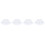 48Pcs Crystal Handle Face Applicator Brush for Durable Facial Mask Use 5