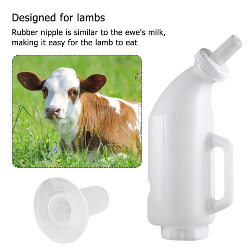 1Ensemble D'alimentation Pour Agneau Silicone Durable 1