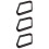 3Pièces Supports Boules Billard Rhomb Accessoires Table Jeu 10