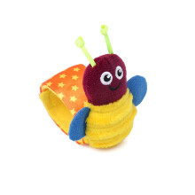 2 Pièces Bracelets Hochets Bébé Scarabée Peluche