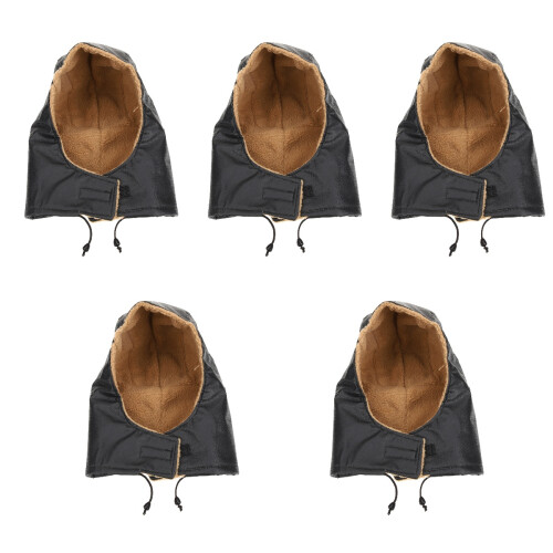 5 Pièces Doublure Thermique Pour Casque De Hiver 2