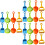 24 Pcs Kids Portable Plastic Sand Set For Beach Play 8