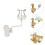 1Pièces Support De Partition Métal Argenté Simple Pour Musiciens 8