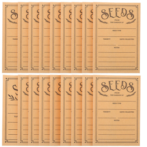 150Pcs Brown Kraft Seed Envelopes Convenient Small Paper Packets 1