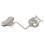 1Pièces Support De Partition Métal Argenté Simple Pour Musiciens 9