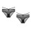 2Pcs Black Briefs for Underwear Hot Night 11