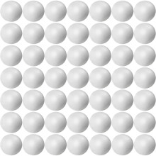 500Pcs White Round Foams Balls DIY Crafting Material for Party Decor