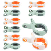 20 Pcs Large Beach Towel Clamps Plastic Laundry Clips For Pool Chairs
