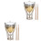 2 Sets Simulation Music Instrument Miniature House Decor Toy 3