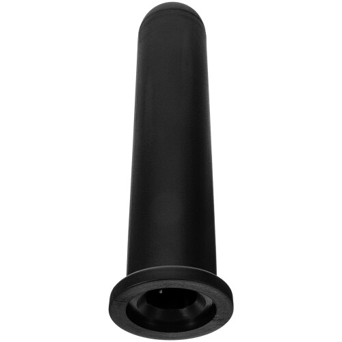 4Pcs PP Barbell Rod Handle Covers Black Anti-Fall Dumbbell Grip Set 1