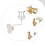 1Pièces Support De Partition Métal Argenté Simple Pour Musiciens 11