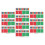 30Pcs Thumb Piano Note Stickers Kalimba Keyboard Decals Assorted Color 1