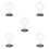 5Pièces Présentoir Chapeaux Gonflable PVC Transparent Compact 10