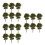 18 Pcs Mini Artificial Lemon Tree Model For Diy Sand Table Decor 5