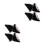4Pairs Durable Plush Cat Ear Accessory Stylish Motorcycle Decor 5
