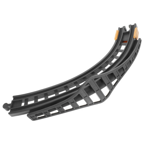 3Pcs Plastic Curved Train Track Replacement For Model Railroad Toy 2
