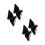 4Pairs Durable Plush Cat Ear Accessory Stylish Motorcycle Decor 9