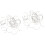 200 Pcs Curved Upholstery Sewing Needles C Type 4 Sizes 6