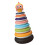 One Set Rainbow Ring Stacking Tower Educational Fun Toy 1