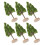 12 Pcs Miniature Street Trees Plastic Models For Architecture Sand Table 3