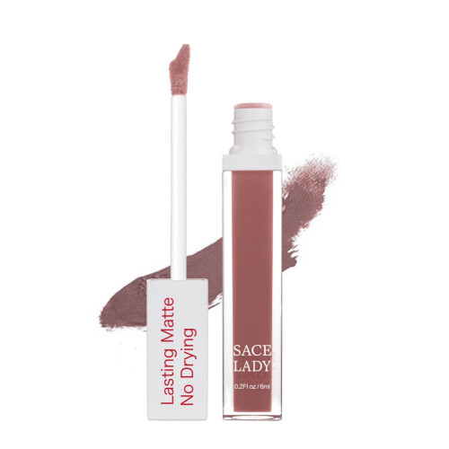 Ενυδατικό lip gloss που δεν μεταφέρεται, vegan σύνθεση, ματ φινίρισμα, δεν ξηραίνει,