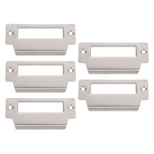 Plate Wooden Door 3 Sets 3.9x1.8in
