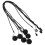 30Pcs Black Elastic Pen Leash with Spring Strap for Stylus Tablet Use 3