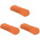 3Pièces Repose-Bras Orange PU Confortable Pour Nail Art 3