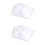 10 Pcs Cd Jewel Case With Clear Tray Empty Dvd Case Portable Package 8