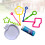 16Pcs Bubble Sets Bubble Maker Toys for Kids Assorted Color Durable 11