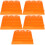 5 Pcs Storage Boxes For Drill Bits Hex Screwdriver Holder Rack Orange 7