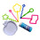 16Pcs Bubble Sets Bubble Maker Toys for Kids Assorted Color Durable 8