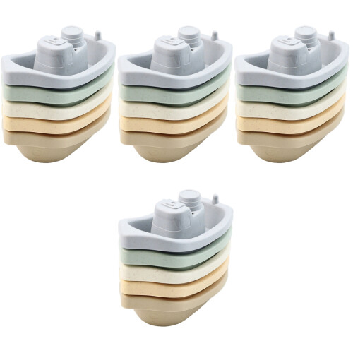 4 Sets Stacking Cups Baby Nesting Educational Interactive Toy 2
