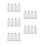 20 Pcs Refillable Plastic Epoxy Mixing Tubes For Ab Glue 6