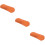 3Pièces Repose-Bras Orange PU Confortable Pour Nail Art 10