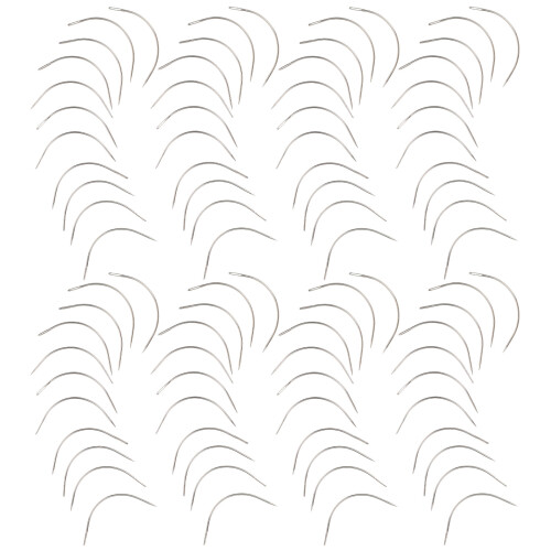 200 Pcs Curved Upholstery Sewing Needles C Type 4 Sizes 2