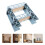2Pcs Wooden Track Bridge Model Versatile Train Accessories for Kids 9