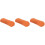 3Pièces Repose-Bras Orange PU Confortable Pour Nail Art 5
