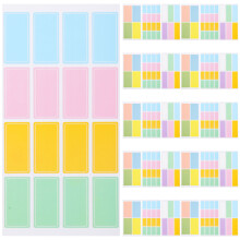 390Pcs Assorted Color Name Labels Stickers for DIY Kids Adhesive Tags