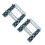 2Pcs Wooden Track Bridge Model Versatile Train Accessories for Kids 7