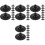 40Pcs Compact Rubber Suction Cup Arrow Tips Universal Archery Heads 5