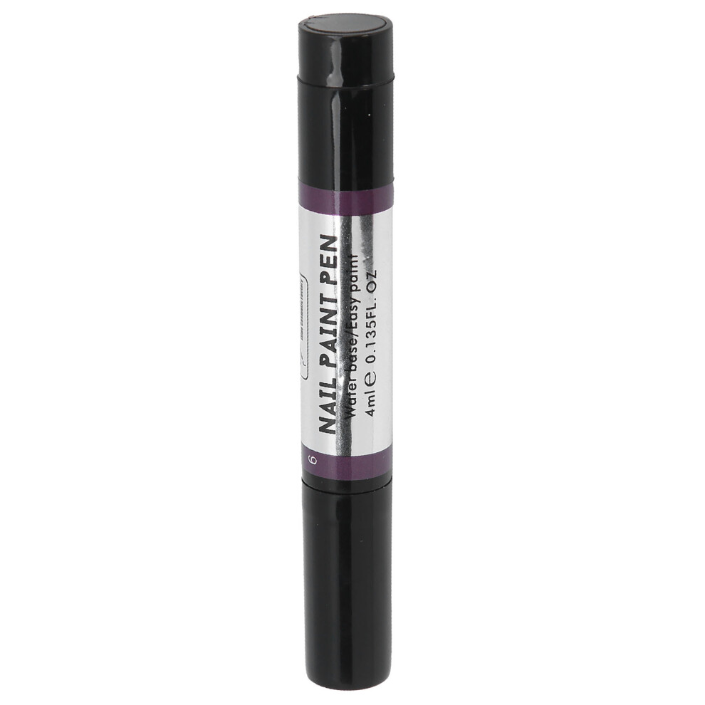 Nail Gel Pen for Express Manicures, Nail Polish Pen with Durable Paint Repair Technology, Low-VOC Eco-Friendly Ingredients for Healthy Nail Art, User